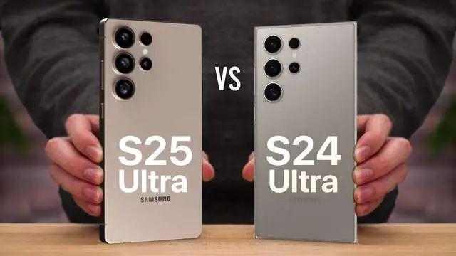 24 Ultra 手机的正面对比：极窄边框、圆润 R 角不朽情缘平台网站Galaxy S25 Ultra 与 S(图1)